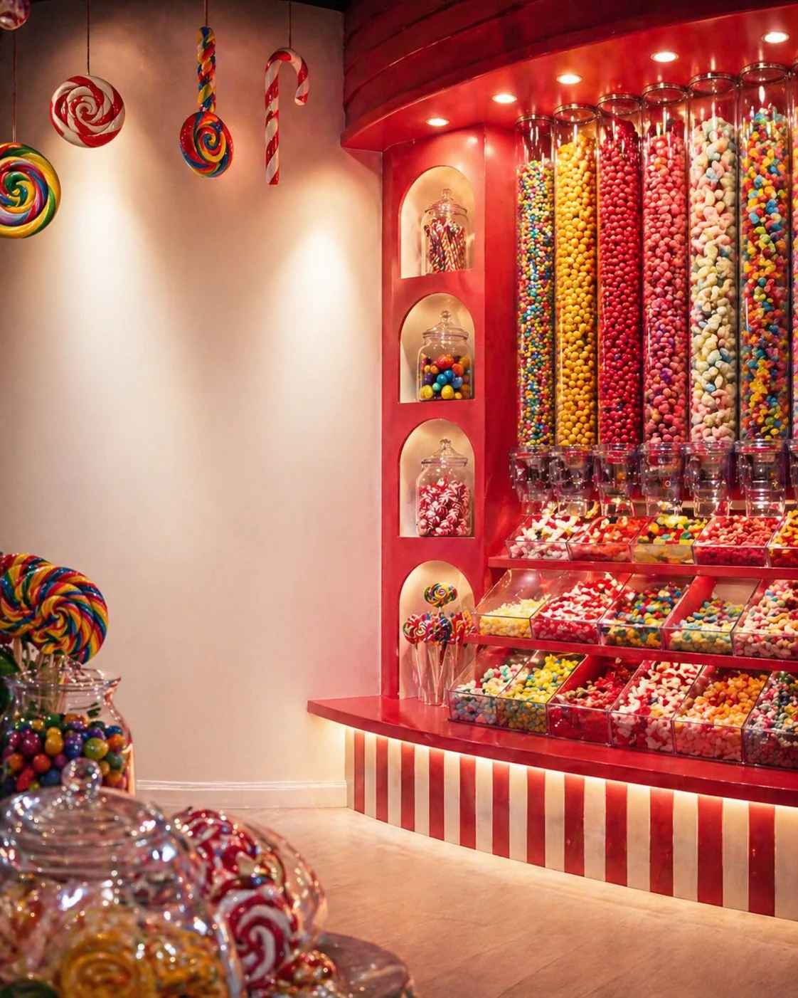 CANDY WALL — Candy Store · Quiosques