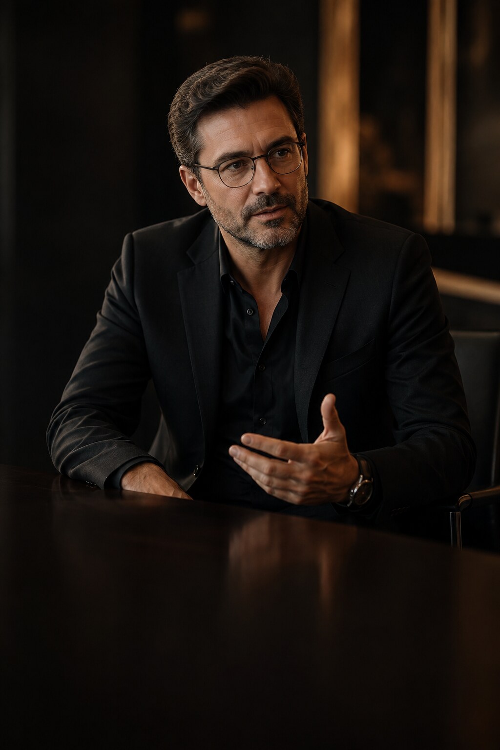 Profissional que conduz negociações B2B